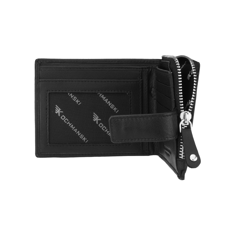 Czarny mały skórzany portfel męski zapinany cienki Greg 3373 (7).png