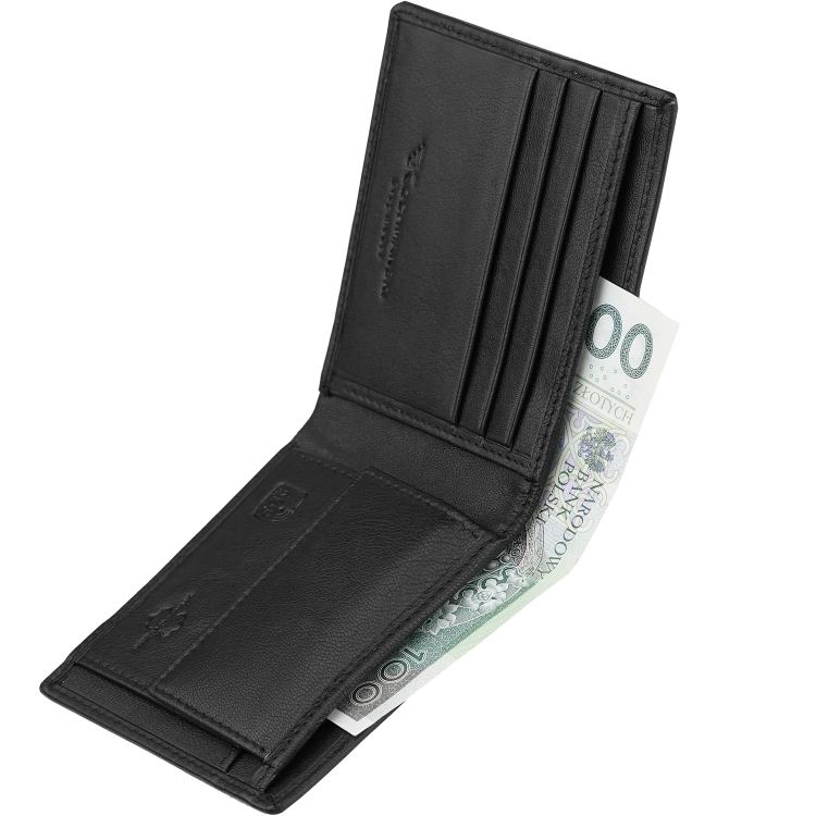 Męski portfel na karty czarny slim skóra RFID Greg 3375 (10).png