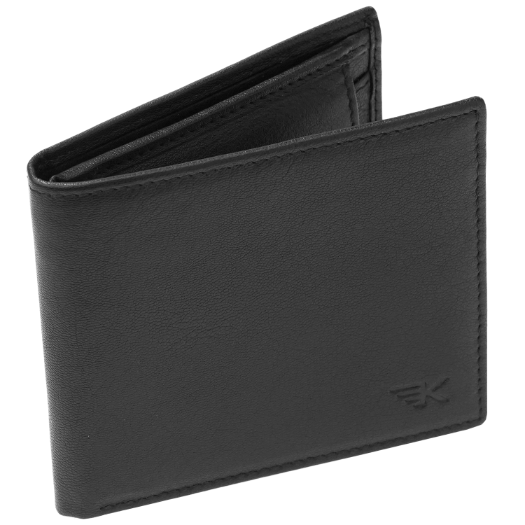 Portfel męski na karty cienki skóra czerń RFID Greg 3376 (9).png