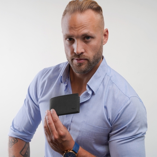 Portfel skórzany męski czarny na karty slim RFID Greg 3377 (12).jpg