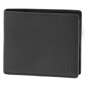 Minimalistyczny portfel na karty męski slim czerń RFID Greg