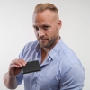 Mały cienki portfel męski ze skóry czarny na karty RFID Greg 3379 (11).jpg