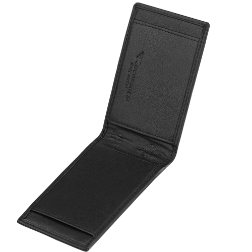 Mini portfel męski na dwie karty skóra czerń RFID Greg 3381 (4).png