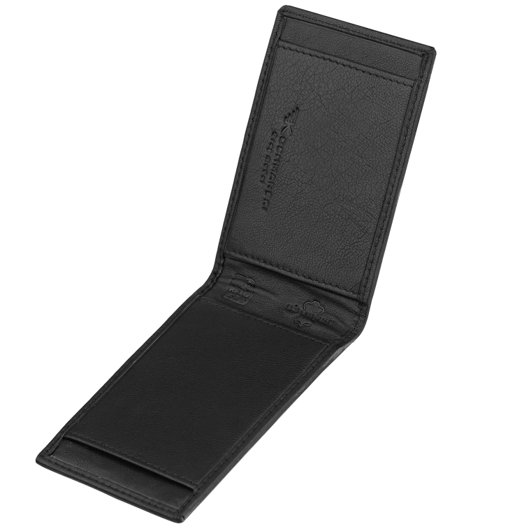 Mini portfel męski na dwie karty skóra czerń RFID Greg 3381 (4).png