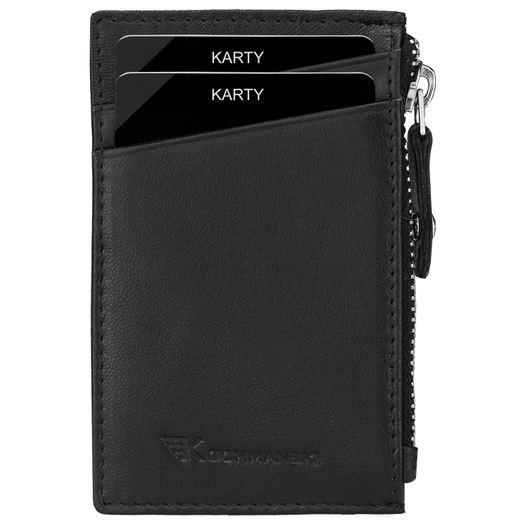 Męski mini portfel na karty z zamkiem czarny ze skóry RFID Greg 3382 (5).png
