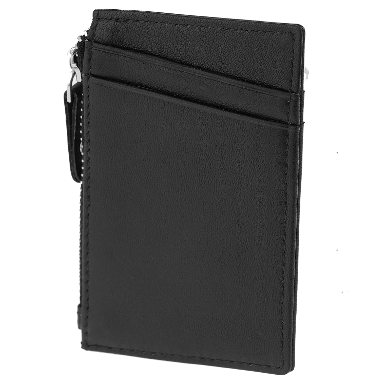 Męski mini portfel na karty z zamkiem czarny ze skóry RFID Greg 3382 (8).png