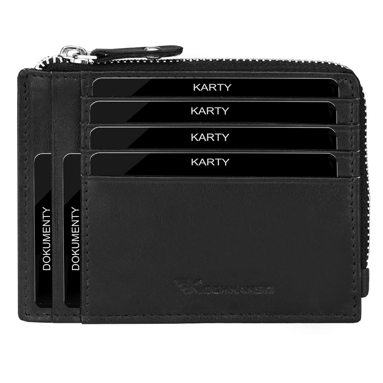 Męski portfel skórzany na karty z zamkiem silm czerń RFID Greg 3384 (4).png