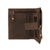 Cienki męski portfel skóra na zatrzask brąz Leo 3394 (6).png