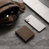 Męski portfel na karty brązowy slim minimalistyczny RFID Leo 3401 (12).jpg