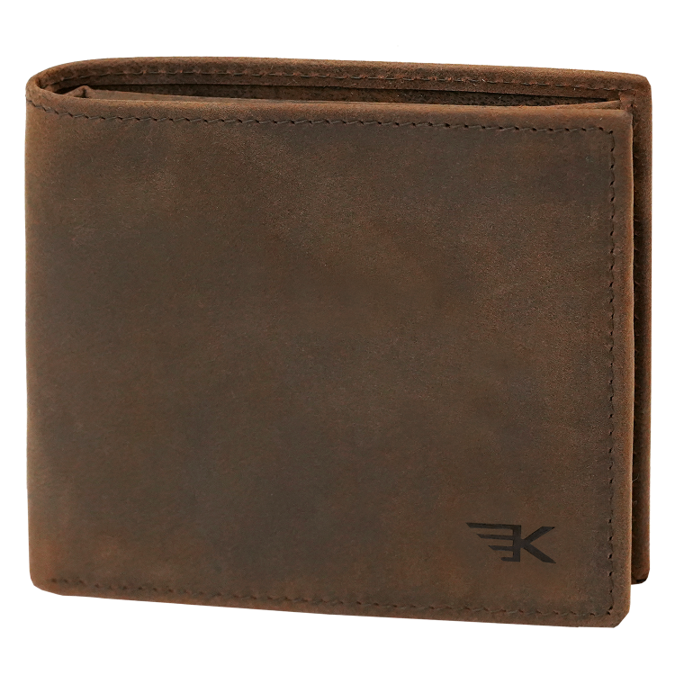 Męski portfel na karty cienki brąz RFID Leo 3402 (1).png