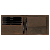 Męski portfel na karty cienki brąz RFID Leo 3402 (6).png