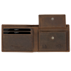 Mały portfel męski brązowy na karty slim RFID Leo 3403 (1).png
