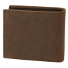 Mały portfel męski brązowy na karty slim RFID Leo 3403 (5).png