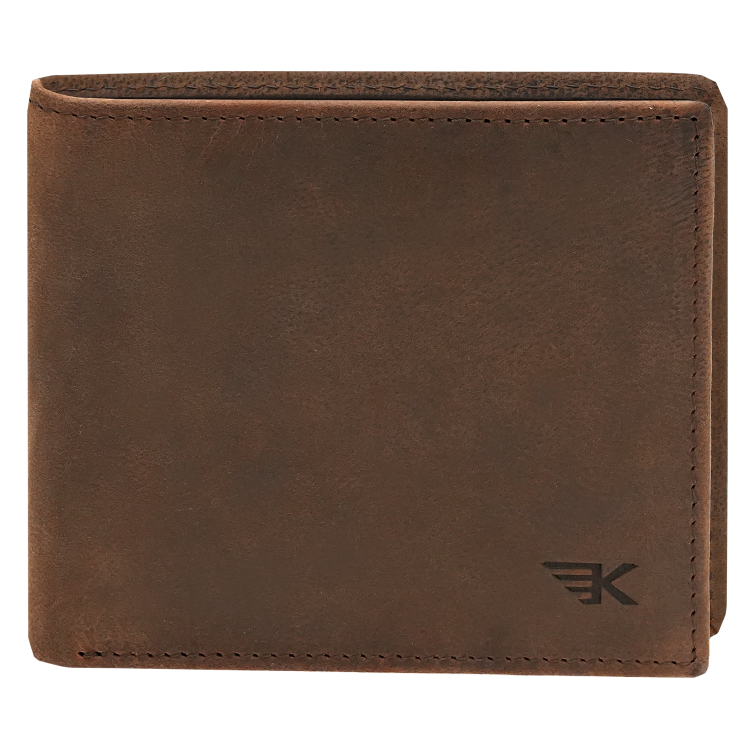 Portfel na karty męski slim brąz RFID Leo 3404 (2).png