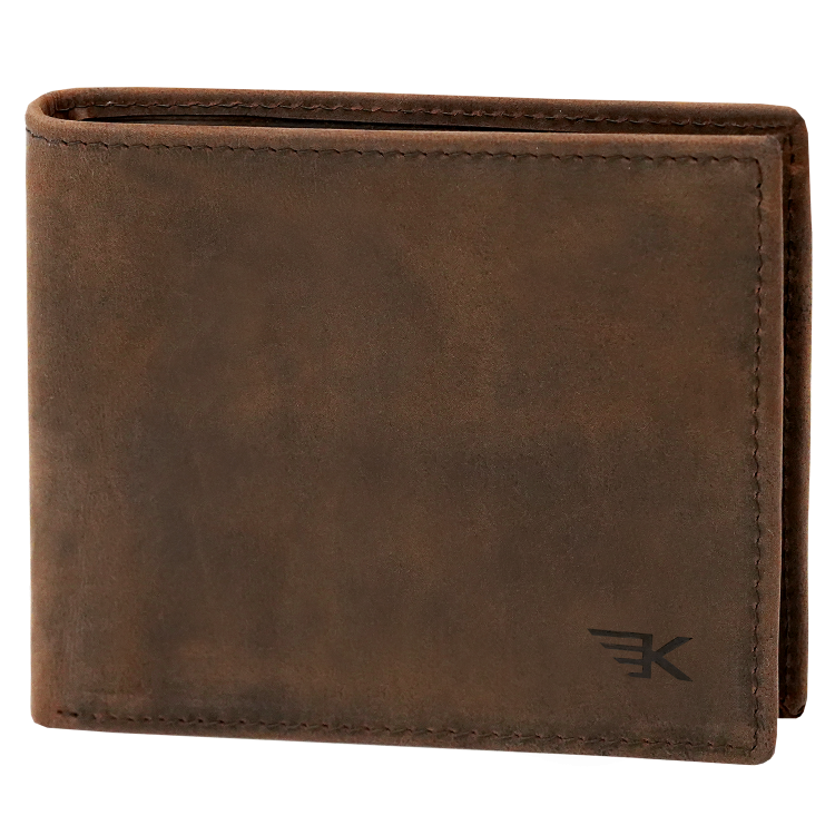 Mały cienki portfel męski ze skóry brąz na karty RFID Leo 3405 (1).png