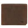 Mały cienki portfel męski ze skóry brąz na karty RFID Leo 3405 (2).png