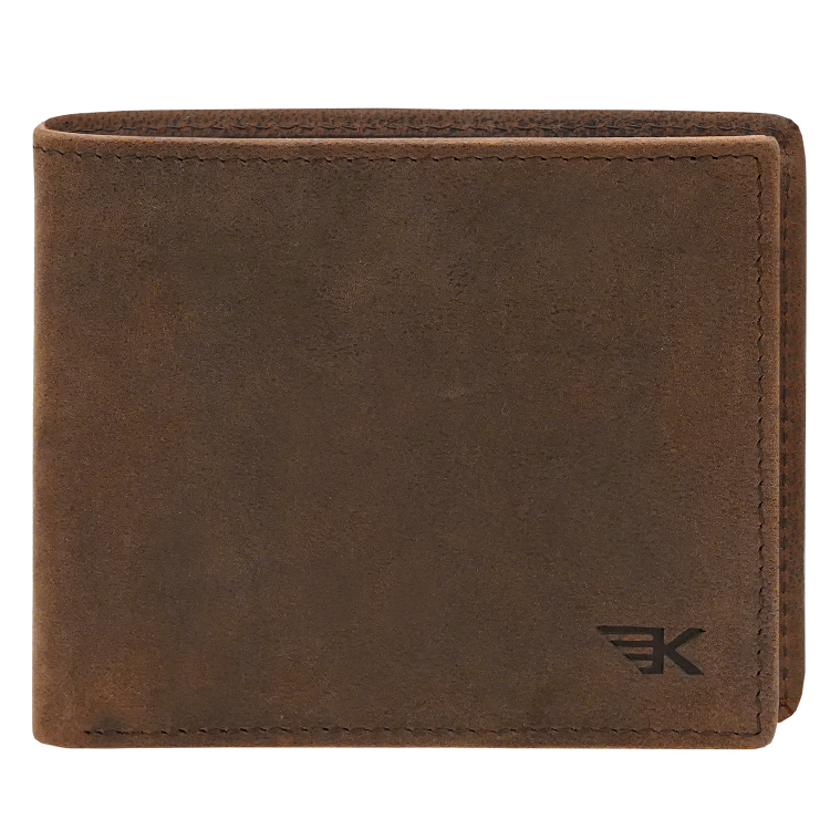 Mały cienki portfel męski ze skóry brąz na karty RFID Leo 3405 (2).png