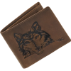 Skórzany portfel męski z wilkiem brązowy bez zapięcia RFID WallStreet 3433 (4).png