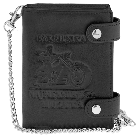 Męski portfel motocyklowy skórzany czarny pionowy łańcuch Greg 3435 (2).png
