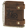 Męski portfel motocyklowy skórzany brąz pionowy łańcuch Leo 3441 (1).png