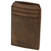 Mini portfel męski na karty brązowy skórzany cienki RFID Leo 3409 (2).png
