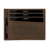 Skórzany mini portfel męski na karty brązowy RFID Leo 3412 (6).png