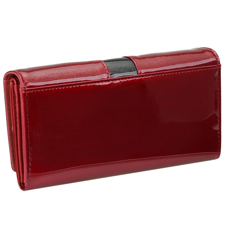 Portfel damski skórzany czerwony lakierowany premium Lilly 3449 (7).png