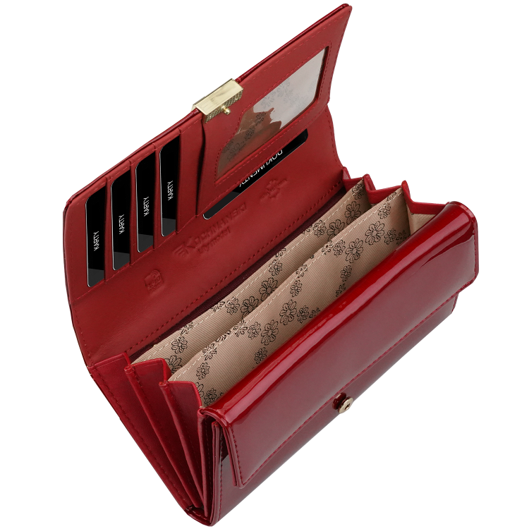 Portfel damski skórzany czerwony lakierowany premium Lilly 3449 (1).png