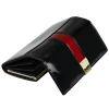 Portfel damski skórzany czarny lakierowany premium na bigiel Mia  3451 (9).png