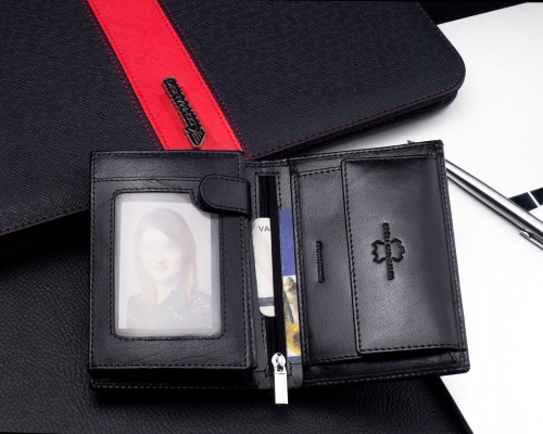 Męski portfel biznesowy duży skórzany ALAN