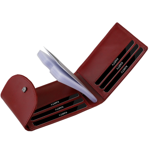Kochmanski wizytownik etui na karty, dokumenty skóra RFID czerwone burgundowe ISLA 3571 (3).png