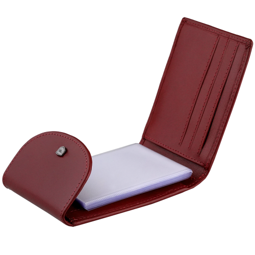Kochmanski wizytownik etui na karty, dokumenty skóra RFID czerwone burgundowe ISLA 3571 (4).png