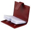 Kochmanski wizytownik etui na karty, dokumenty skóra zatrzask RFID czerwone burgundowe ISLA 3574 (3).png