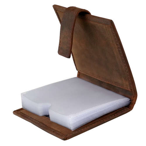 Kochmanski wizytownik etui na karty, dokumenty skóra zatrzask RFID brązowe ARIZONA 3575 (4).png