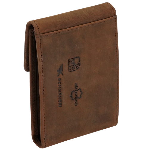 Kochmanski klasyczne etui na karty, dokumenty RFID skóra brązowe ARIZONA 3578 (2).png