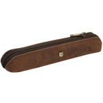 Etui na długopisy mini piórnik brązowe skóra naturalna ARIZONA
