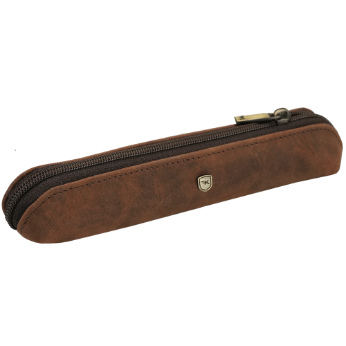 Kochmanski etui na długopisy mini piórnik brązowe skóra naturalna ARIZONA 3533 (1).png