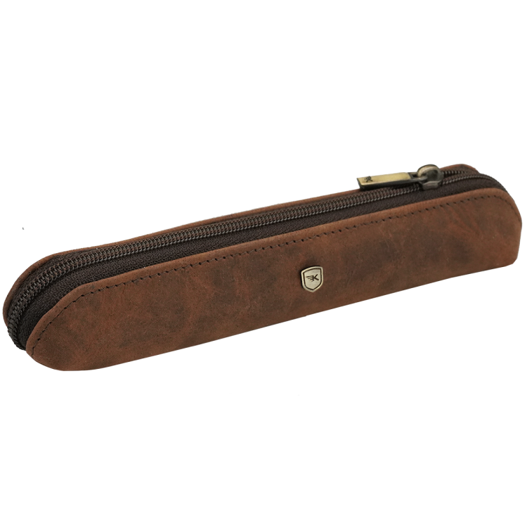 Kochmanski etui na długopisy mini piórnik brązowe skóra naturalna ARIZONA 3533 (1).png