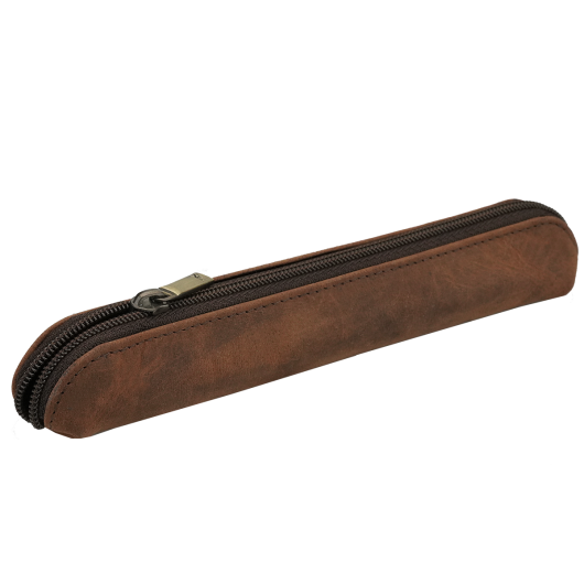 Kochmanski etui na długopisy mini piórnik brązowe skóra naturalna ARIZONA 3533 (2).png
