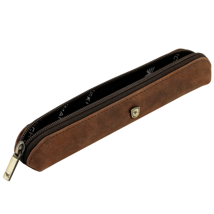 Kochmanski etui na długopisy mini piórnik brązowe skóra naturalna ARIZONA 3533 (3).png
