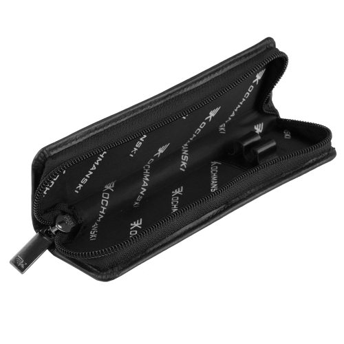 Kochmanski etui na pióra i długopisy piórnik skóra naturalna czarne OHIO 3543 (3).png