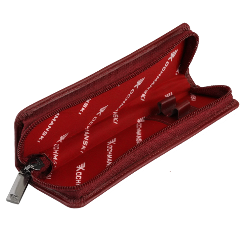 Kochmanski etui na pióra i długopisy piórnik skóra naturalna czerwone burgund ISLA 3544 (3).png