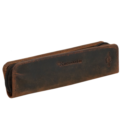 Kochmanski etui na pióra i długopisy piórnik skóra naturalna brązowe ARIZONA 3545 (2).png