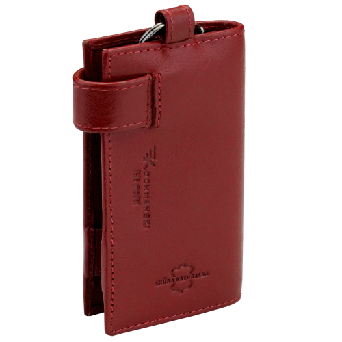 Kochmanski etui na klucze pilot czerwone burgundowe skórzane ISLA 3553 (2).png