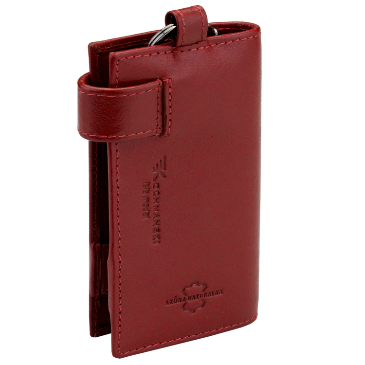 Kochmanski etui na klucze pilot czerwone burgundowe skórzane ISLA 3553 (2).png
