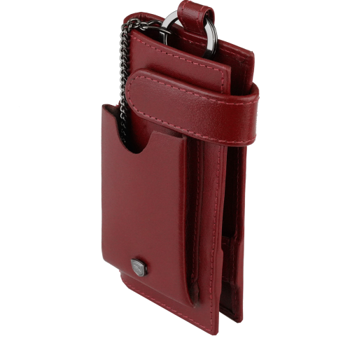 Kochmanski etui na klucze pilot czerwone burgundowe skórzane ISLA 3553 (3).png