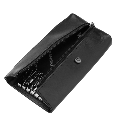 Kochmanski etui na klucze skóra naturalna na zamek czarne OHIO 3558 (3).png
