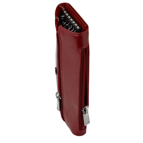Kochmanski etui na klucze skóra naturalna na zamek na zamek czerwone burgundowe ISLA 3559 (5).png