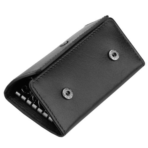 Kochmanski etui na klucze skóra naturalna na zatrzask czarne OHIO 3561 (3).png