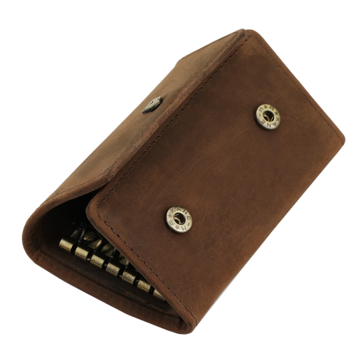 Kochmanski etui na klucze skóra naturalna na zatrzask brązowe ARIZONA 3563 (3).png